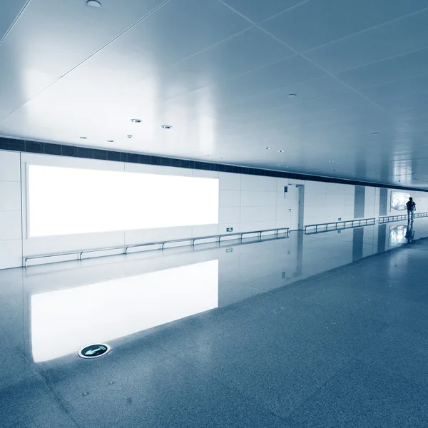 Interior of airport waiting room — Stock Photo, Image