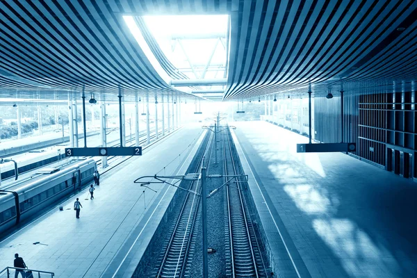 Järnvägsstationen — Stockfoto
