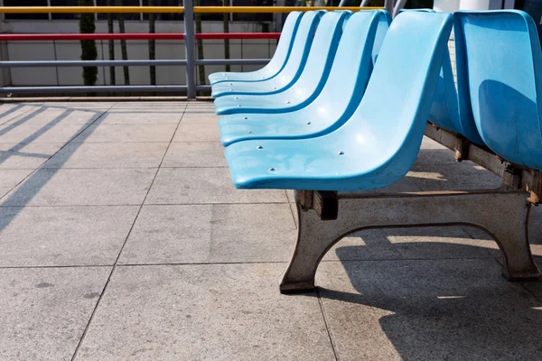 Chairs in the sun — Stock Photo, Image