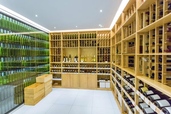 Wine cabinet — Stock Photo, Image