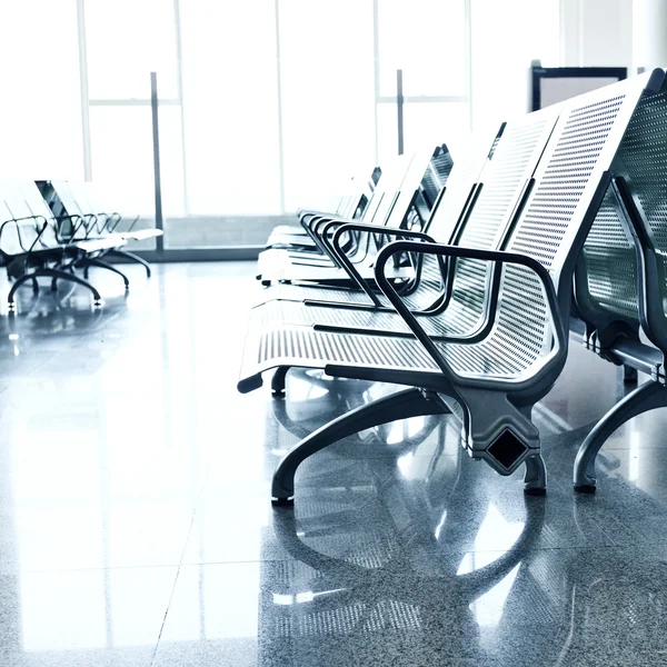 Sala de espera no aeroporto — Fotografia de Stock