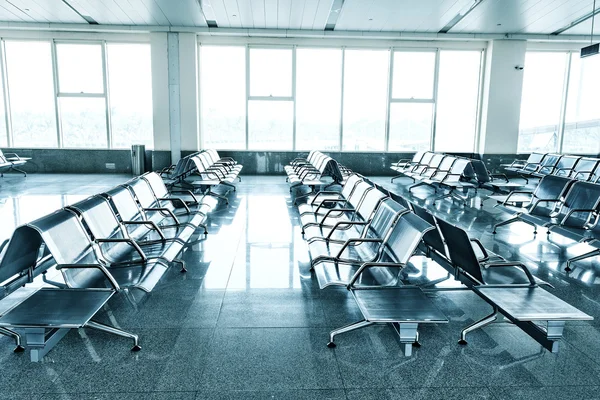 Wartezimmer im Flughafen — Stockfoto