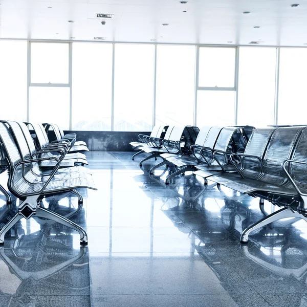 Sala de espera no aeroporto — Fotografia de Stock