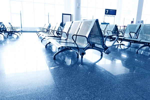Waiting room in the airport Royalty Free Stock Photos