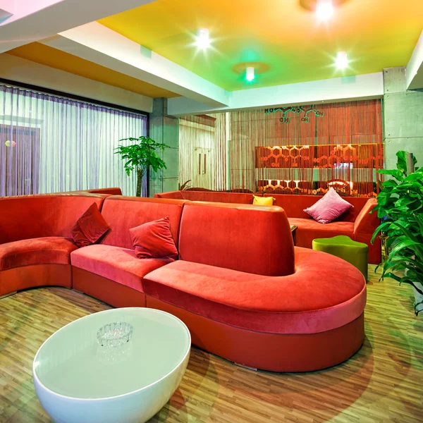 Lobby des charakteristischen Hotels — Stockfoto