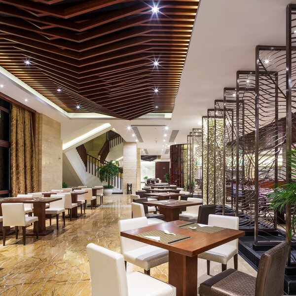 Interior of resturant