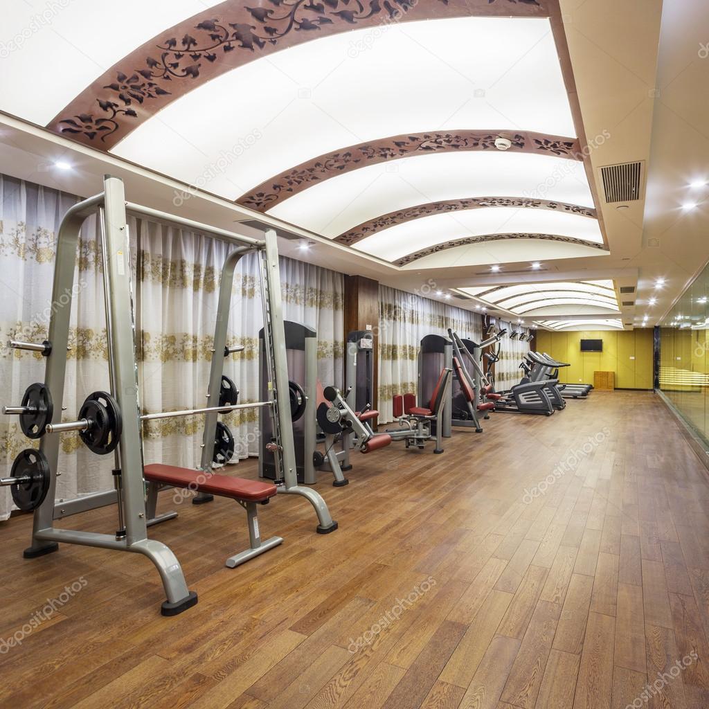 Gym in the hotel
