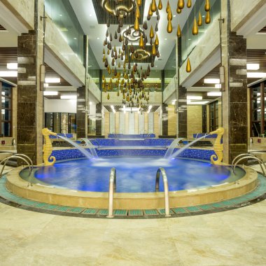 modern otel lüks yüzme havuzları