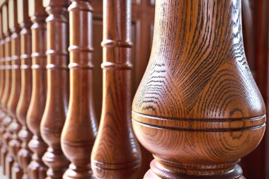 Ahşap oyma sarmal doku