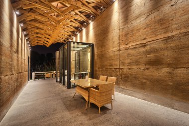 modern tarzda koridor iç