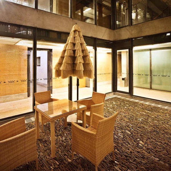 Interior de un edificio moderno — Foto de Stock