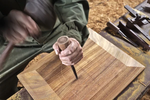 Timmerman werken — Stockfoto