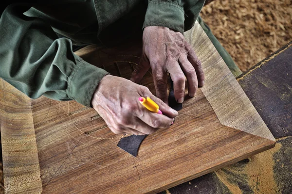 Trabalhos de carpinteiro — Fotografia de Stock