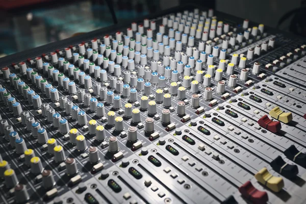 Audio sound mixer — Stock Photo, Image