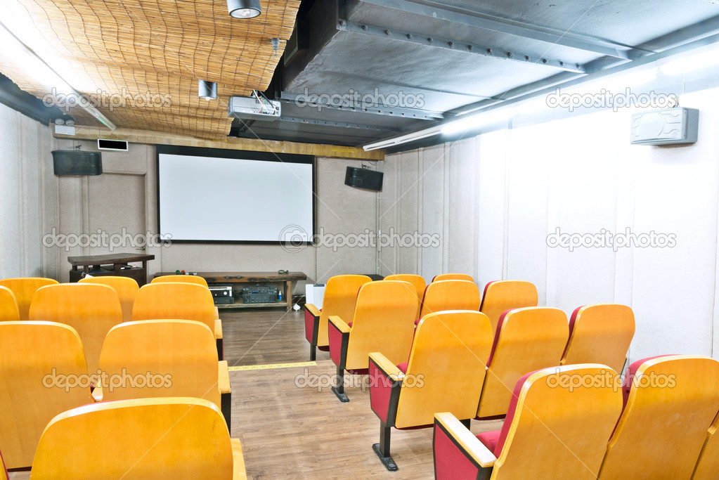 interior of conference hall