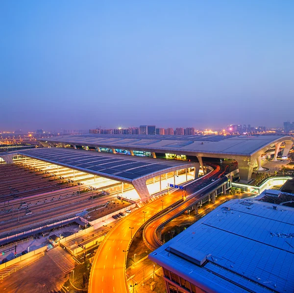 Railway Station view from Tower — Stock Photo, Image