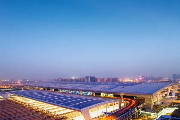 Railway Station view from Tower — Stock Photo, Image