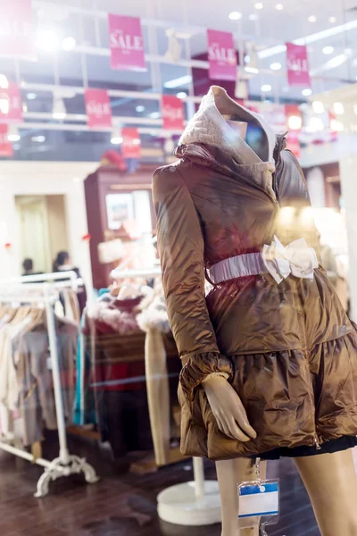 Interior of  fashion clothes store — Stock Photo, Image