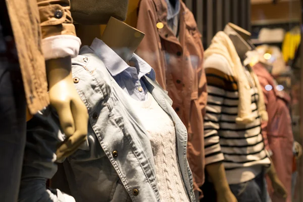 Interior of  fashion clothes store — Stock Photo, Image
