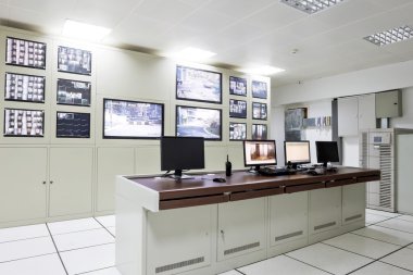 kontrol odası modern ofis 