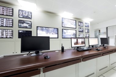 kontrol odası modern ofis 