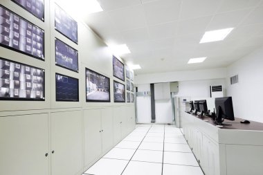 kontrol odası modern ofis 