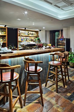 sayaç oturaklı boş rahat Restoran Bar 