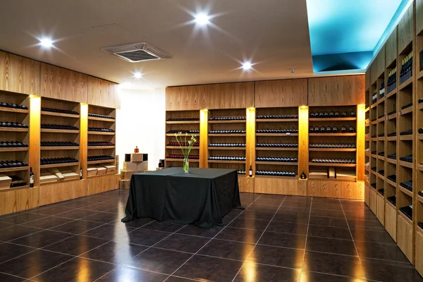 Tienda de vino moderno — Foto de Stock