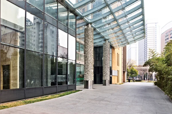 Utsidan av moderna byggnader — Stockfoto