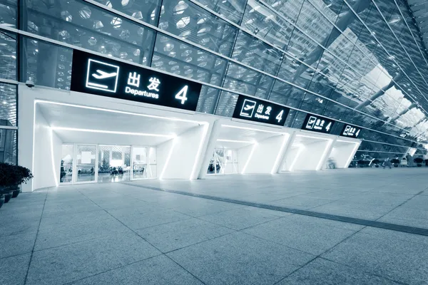 Interieur van de luchthaven — Stockfoto