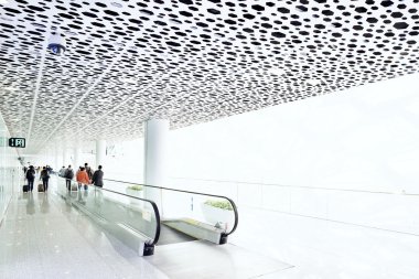 Modern binanın içi