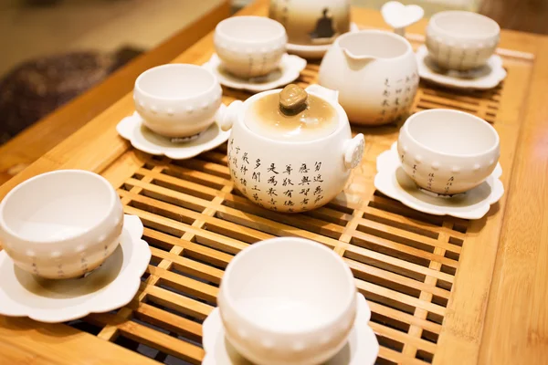 Classico set da tè asiatico — Foto Stock