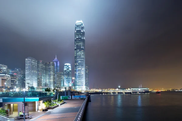 近代都市の夜景 — ストック写真