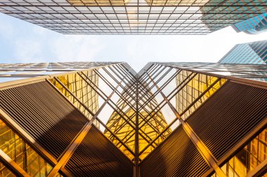 gökdelenlerin modern Cam silhouettes