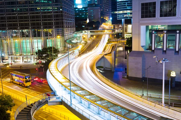 시내를 통해 교통 홍콩 — 스톡 사진