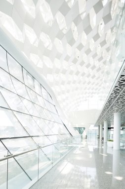 Modern binanın koridoru