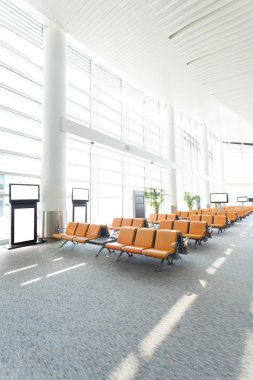 Modern Havaalanı terminal bekleme odası