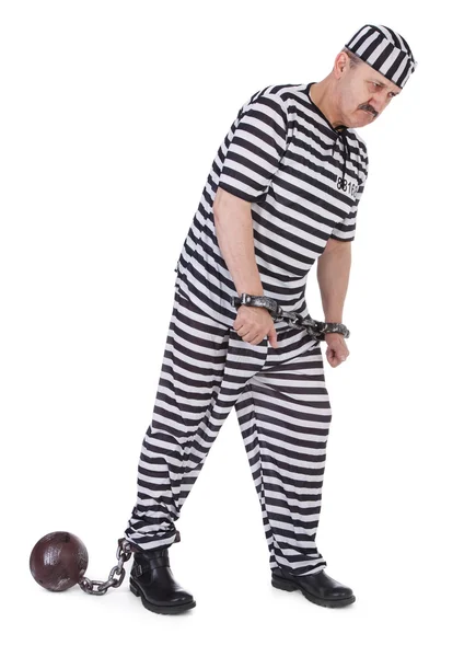 Prigioniero ammanettato — Foto Stock