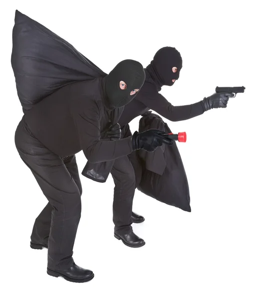 Two robbers — Stock Photo, Image