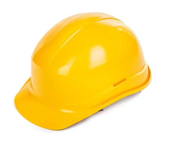 Sarı zor şapka — Stok fotoğraf
