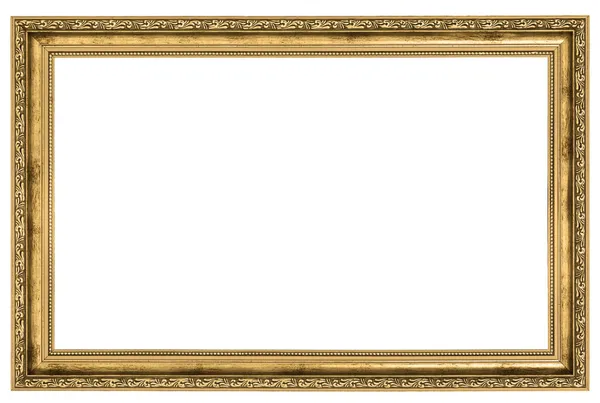 Quadro dourado grande — Fotografia de Stock