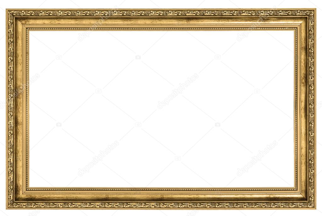 large golden frame