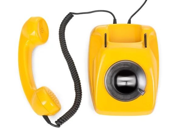 Telefone rotativo com discagem giratória — Fotografia de Stock