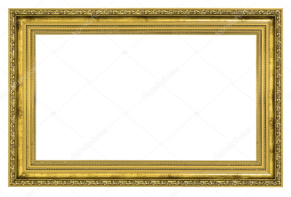 gilded frame with thick border