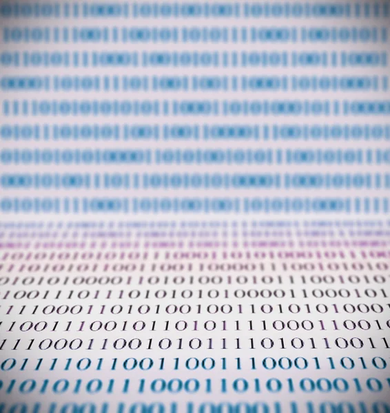 Abstract binary code — Stock Photo, Image