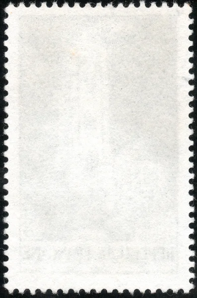 White vertical stamp — Stock Photo, Image