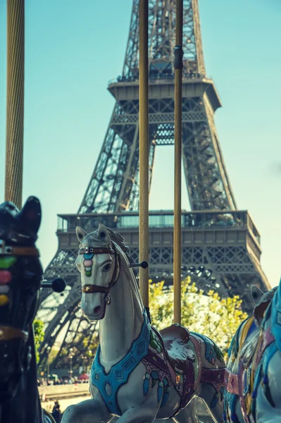 Carrusel en París — Foto de Stock