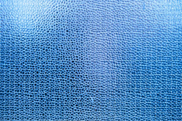 青いガラスの質感 — ストック写真