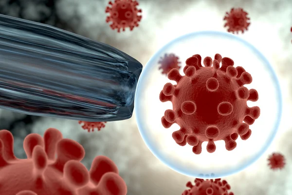 Virüs, bakteri, hücre — Stok fotoğraf