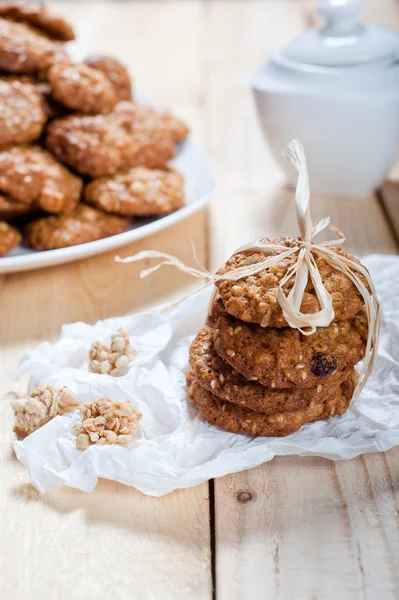 Dieta y galletas muesli saludables — Foto de Stock